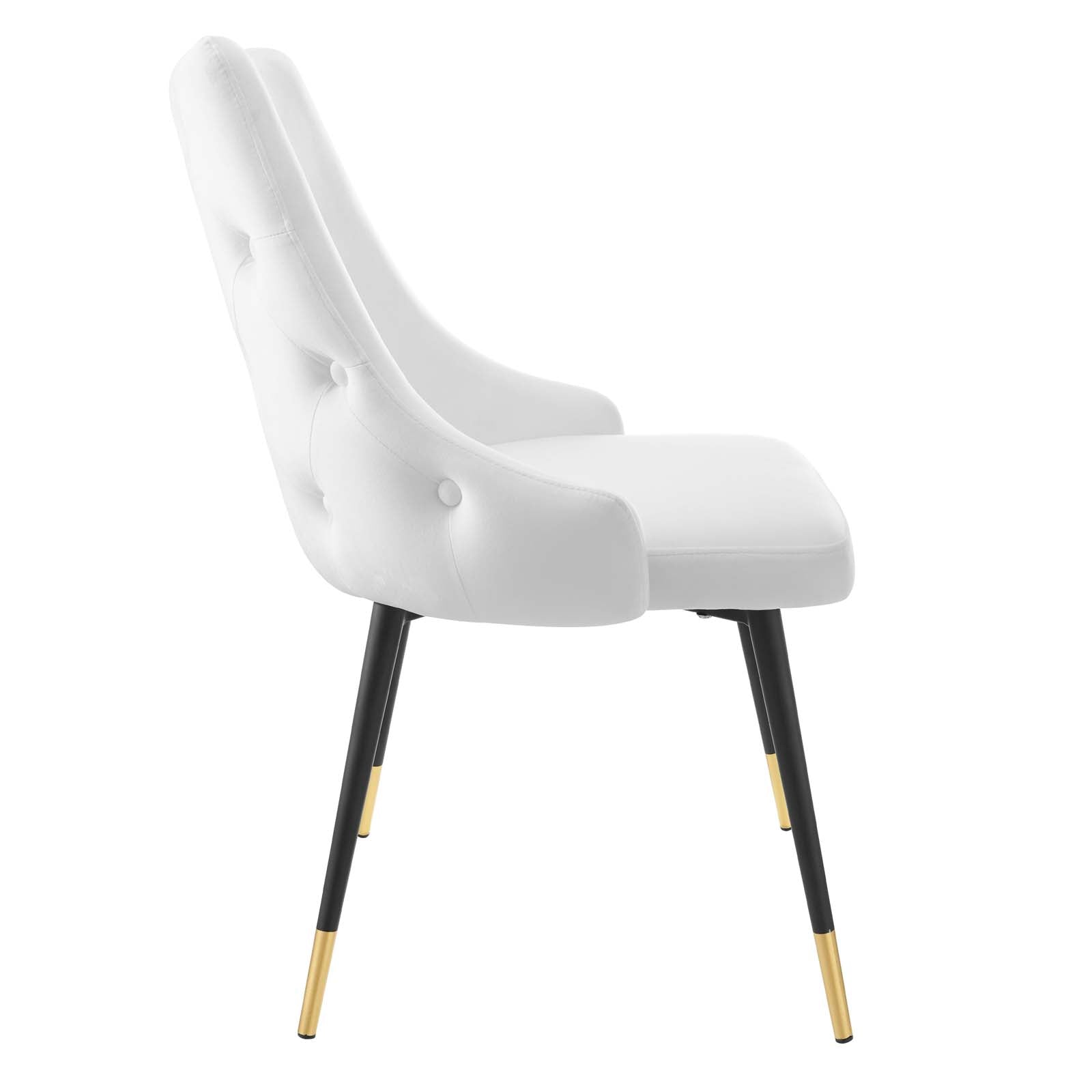 Adorn Performance Velvet Dining Side Chair Set of 2 by Modway