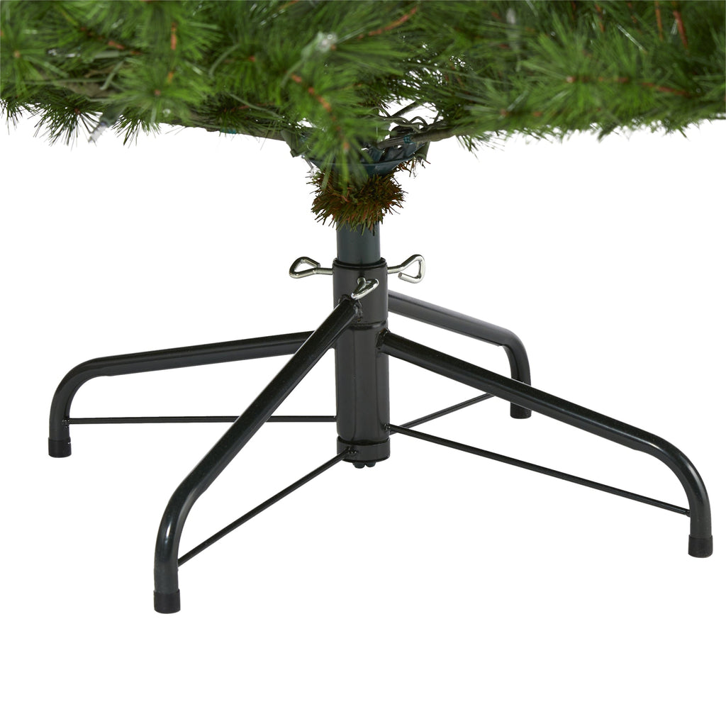 7' Colorado Mountain Pine Artificial Christmas Tree w/ 450 Clear Lights