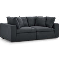 Commix 2 Piece Down Filled Overstuffed Sectional Sofa Set by Modway