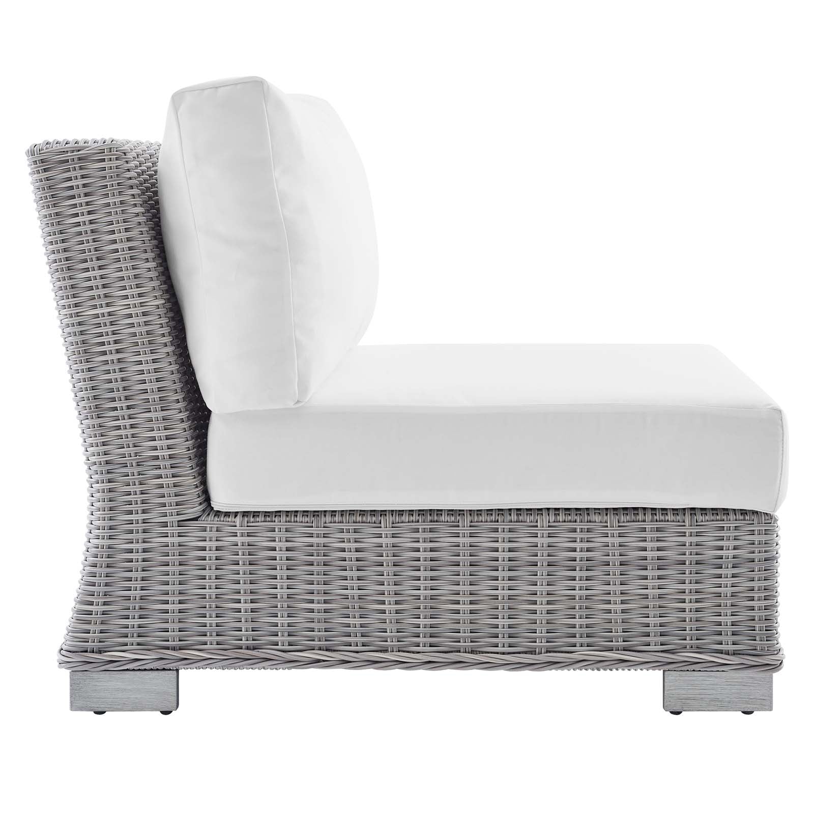 Conway Sunbrella¨ Outdoor Patio Wicker Rattan Armless Chair by Modway