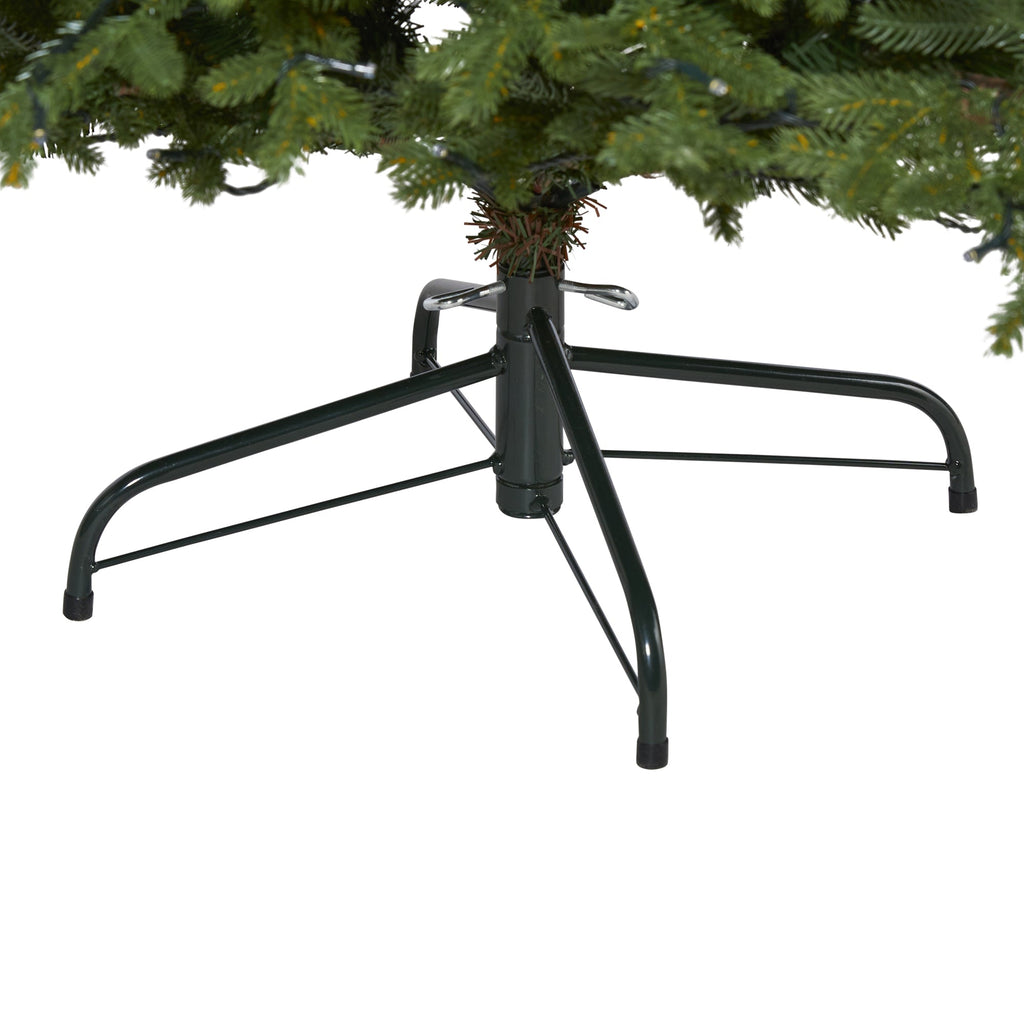 6' Wyoming Spruce Artificial Christmas Tree w/ 400 Clear LED Lights
