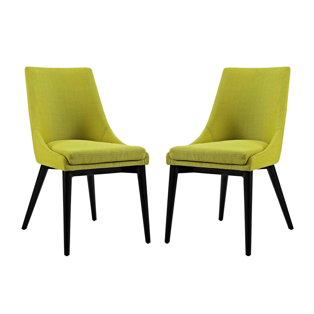 Viscount Fabric Dining Side Chair Set of 2 by Modway