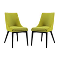 Viscount Fabric Dining Side Chair Set of 2 by Modway
