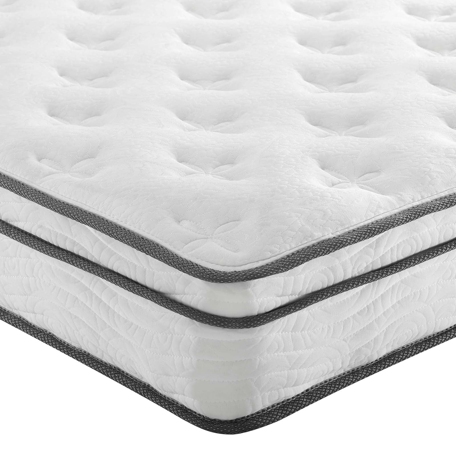 Jenna 8" Innerspring and Foam Twin Mattress by Modway