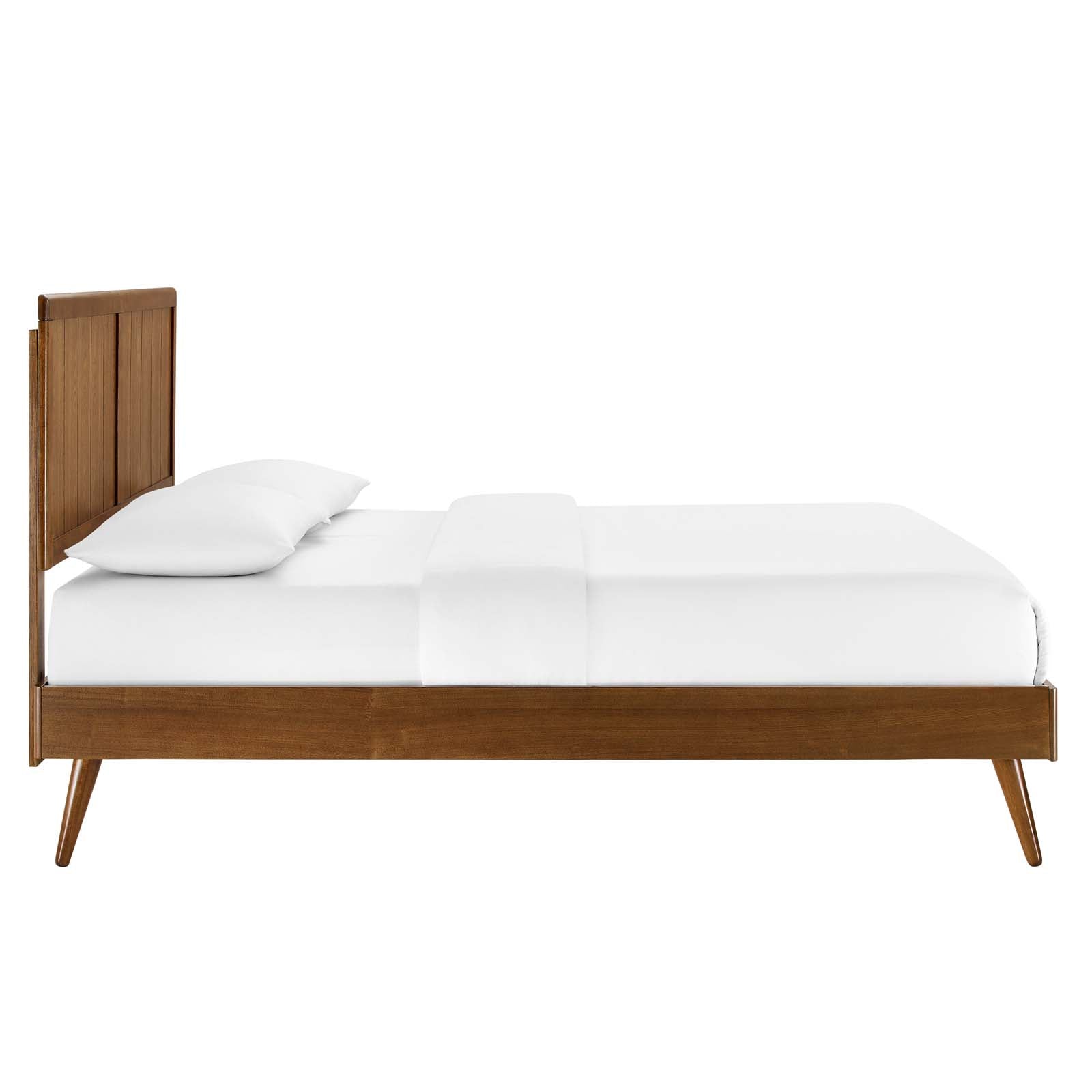 Alana Wood Queen Platform Bed With Splayed Legs by Modway