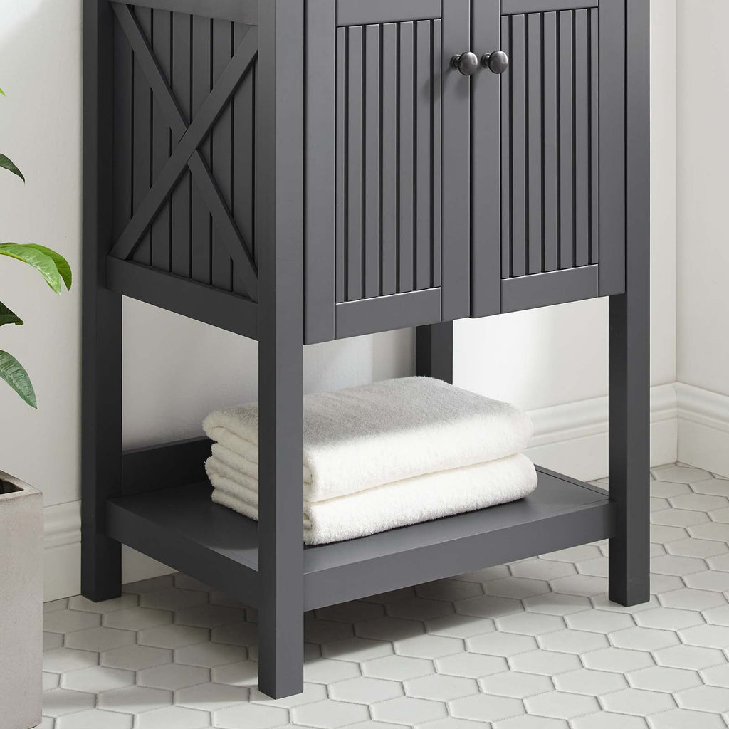 Steam 23" Bathroom Vanity Cabinet (Sink Basin Not Included) by Modway