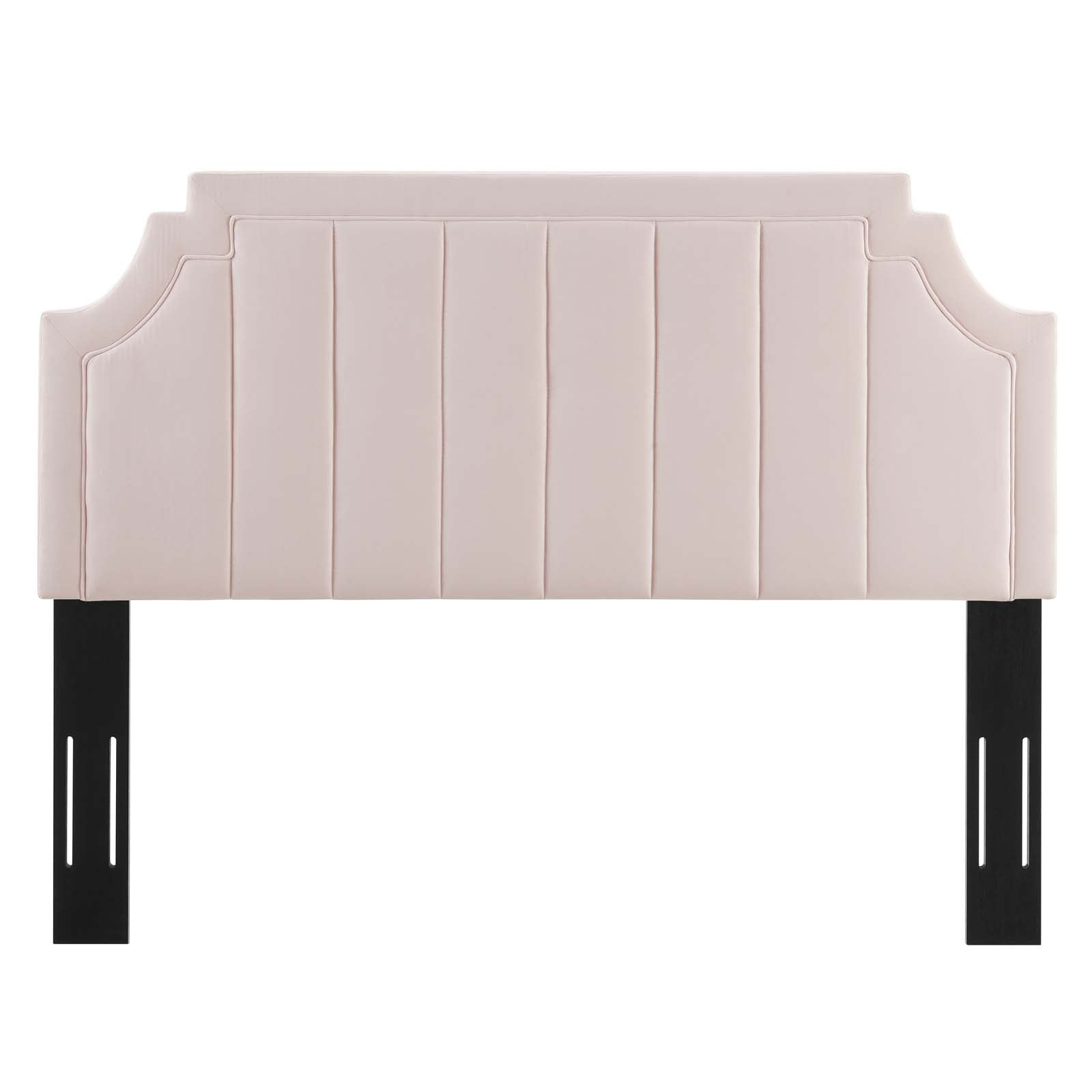 Alyona Channel Tufted Performance Velvet Full/Queen Headboard by Modway