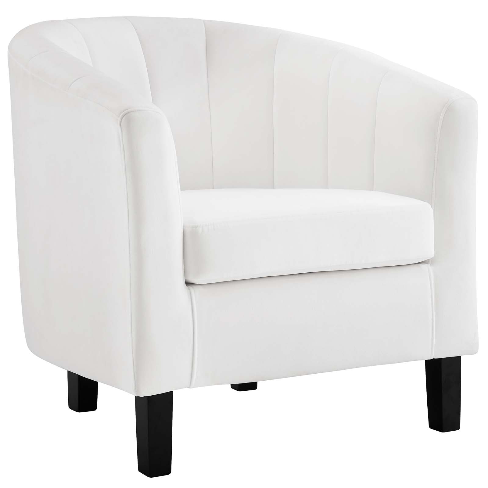 Prospect Channel Tufted Performance Velvet Armchair by Modway