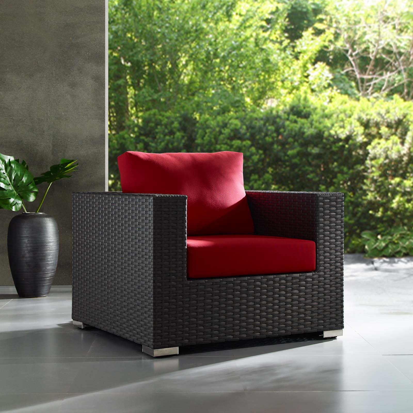 Sojourn Outdoor Patio Sunbrella¨ Armchair by Modway