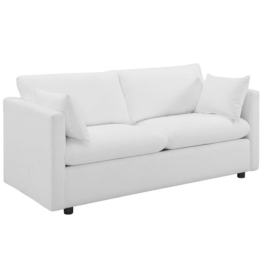 Activate Upholstered Fabric Sofa and Armchair Set by Modway