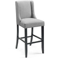 Baron Upholstered Fabric Bar Stool by Modway