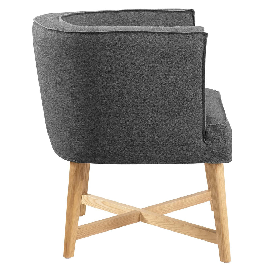Anders Upholstered Fabric Accent Chair Set of 2 by Modway