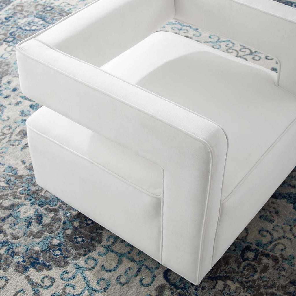 Booth Performance Velvet Performance Velvet Swivel Armchair by Modway