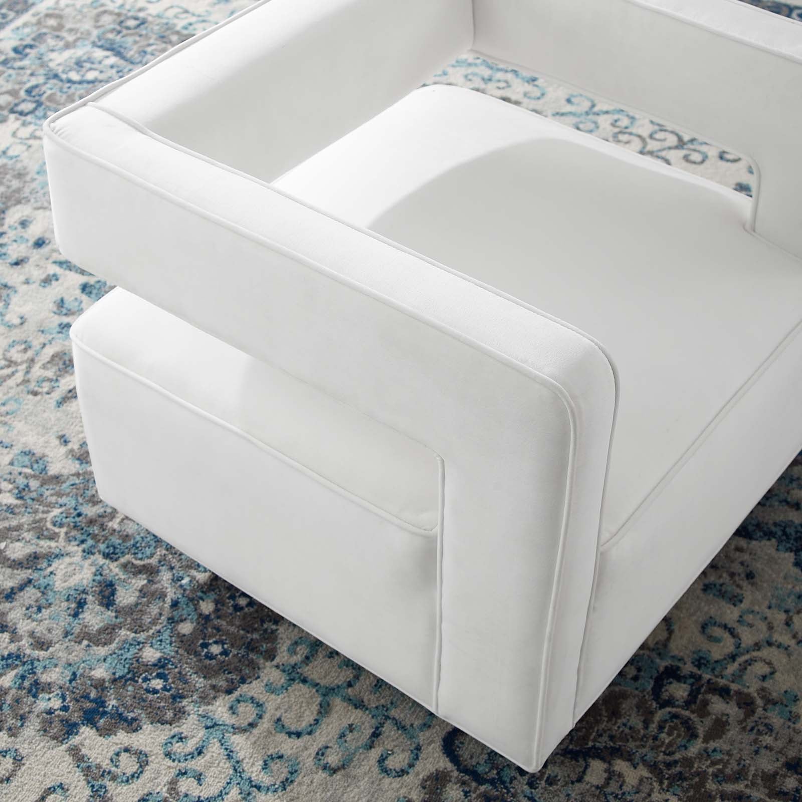 Booth Performance Velvet Performance Velvet Swivel Armchair by Modway