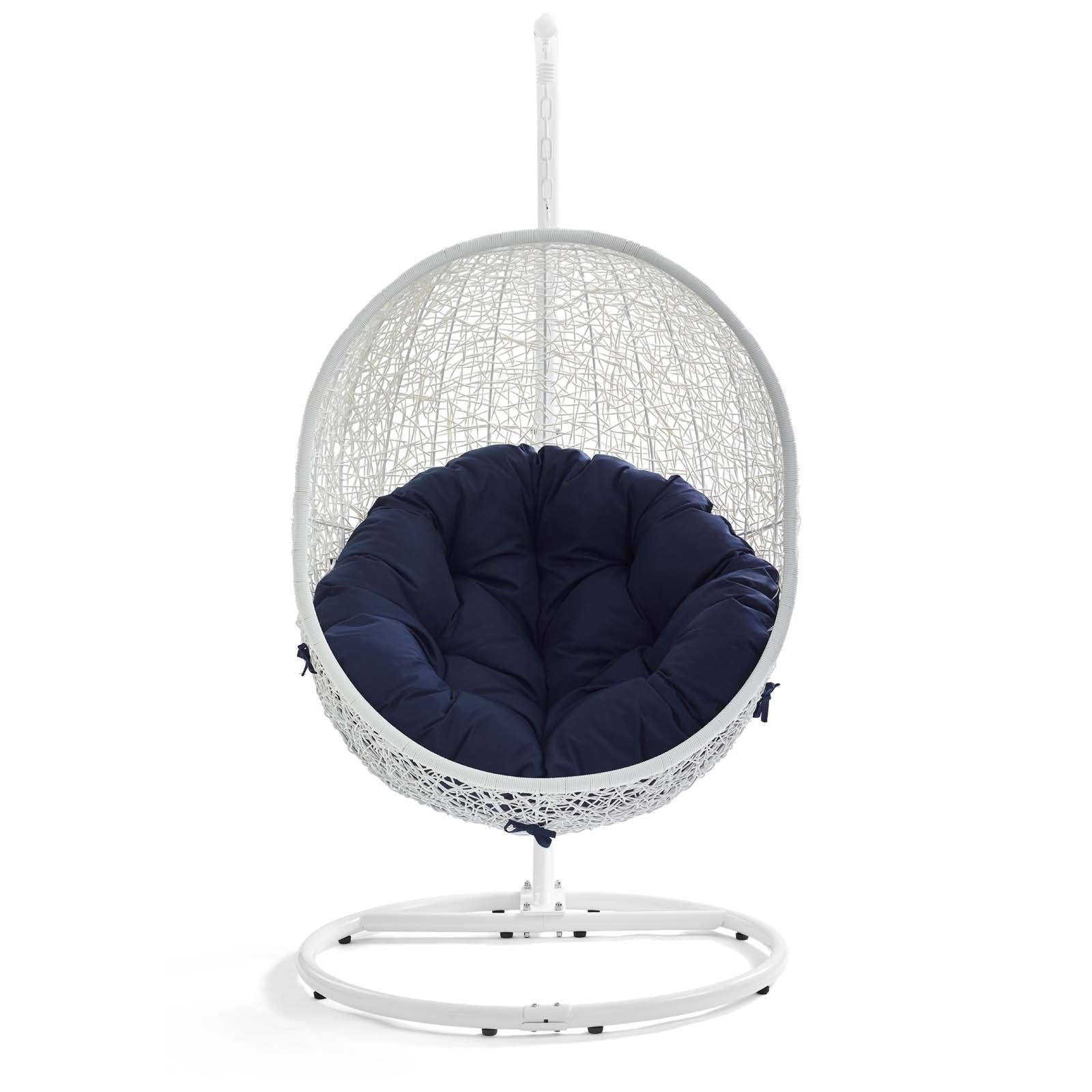 Hide Outdoor Patio Sunbrella¨ Swing Chair With Stand by Modway