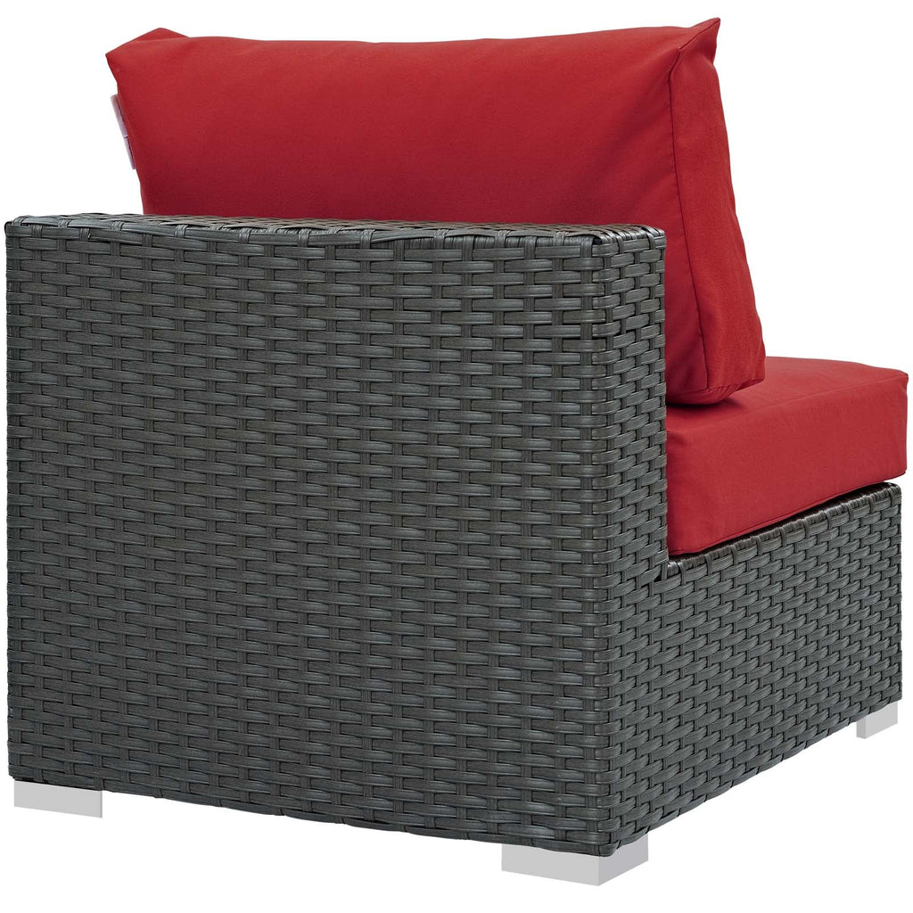Sojourn Outdoor Patio Fabric Sunbrella¨ Armless by Modway