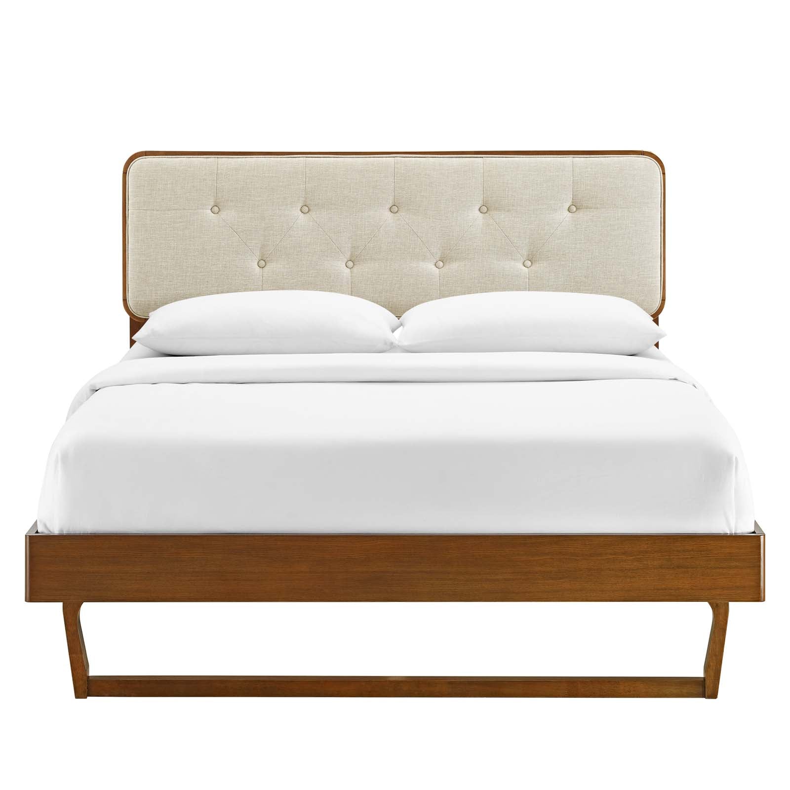 Bridgette Wood Twin Platform Bed With Angular Frame by Modway