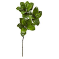 35"  Magnolia Leaf Artificial Spray Plant (Set of 3)
