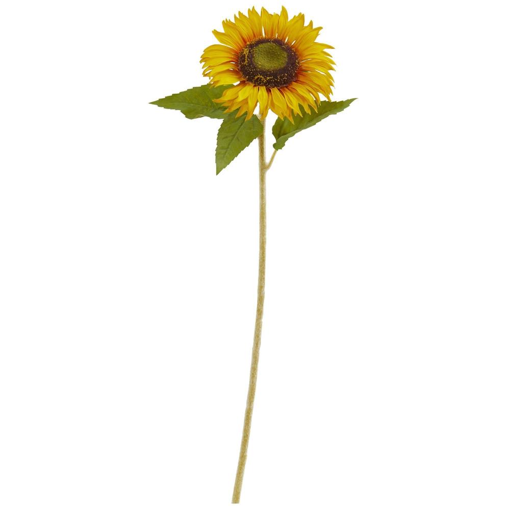 24"  Sunflower Artificial Flower (Set of 12)