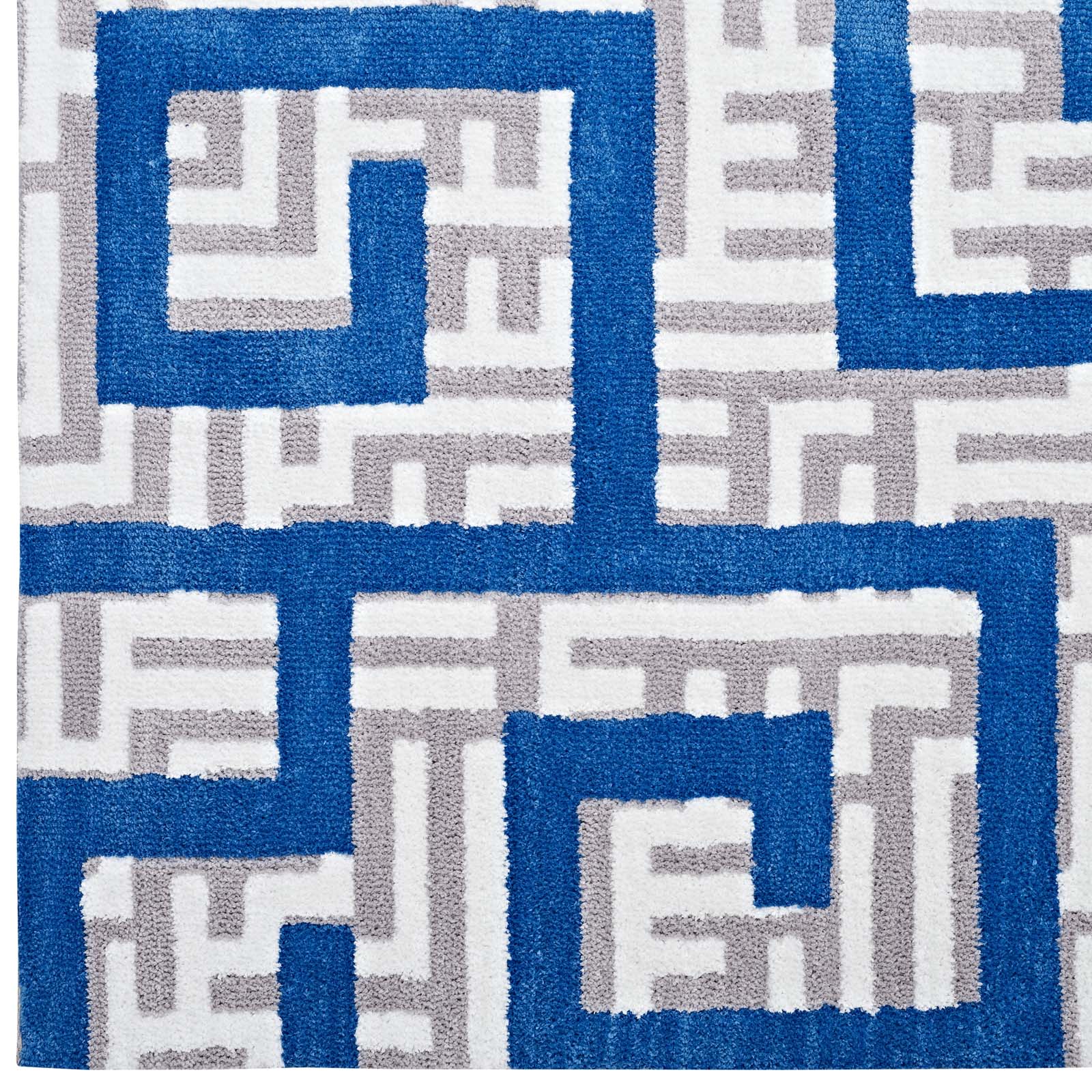 Nahia Geometric Maze 8x10 Area Rug by Modway