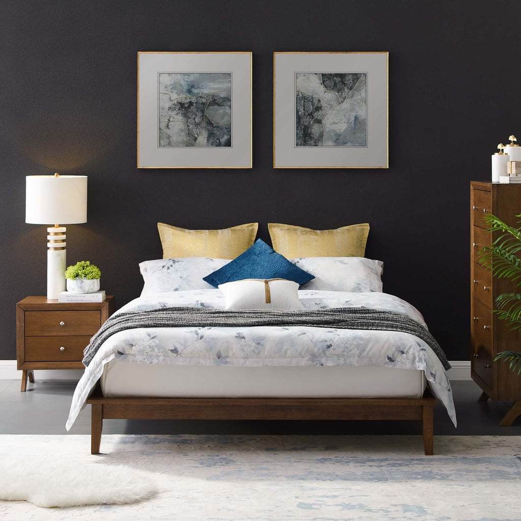 Lodge Wood Full Platform Bed Frame by Modway