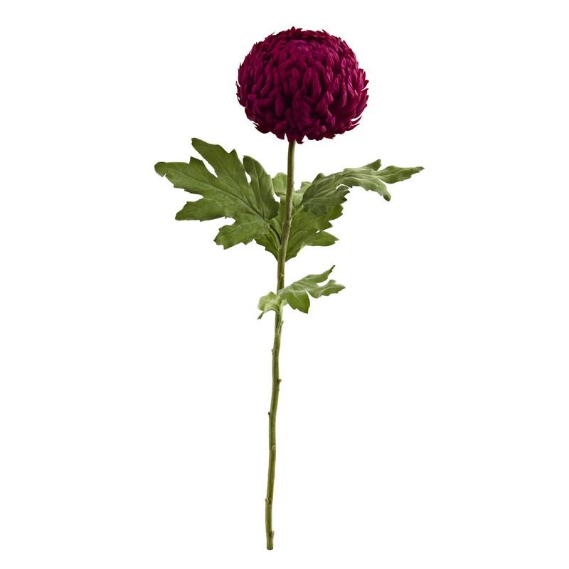 30"  Mum Artificial Flower (Set of 2)