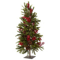 36"  Pine & Berry Christmas Tree