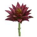 8"  Agave Succulent Pick Artificial Plant (Set of 12)