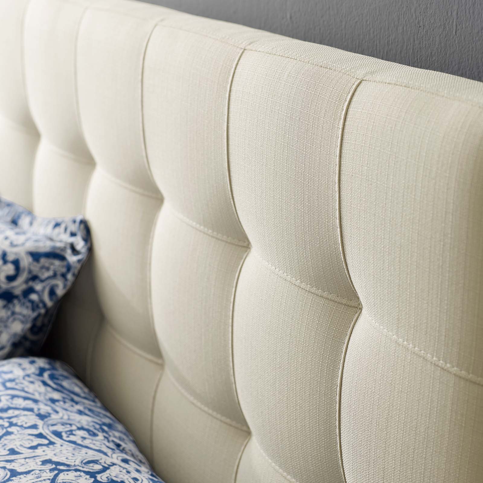 Lily Upholstered Fabric Queen Headboard by Modway