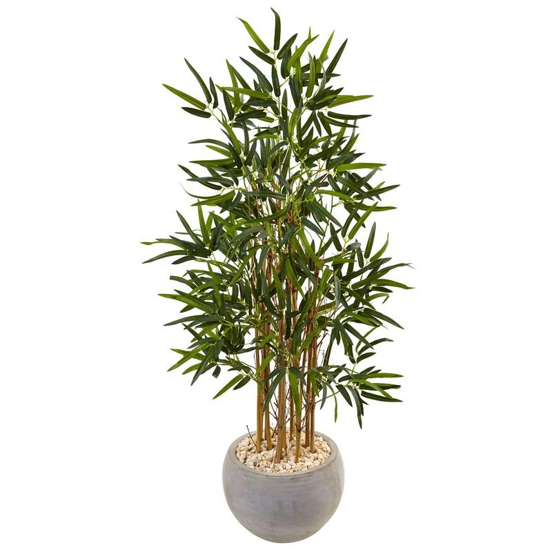 4' Bamboo Tree in Sand Colored Bowl