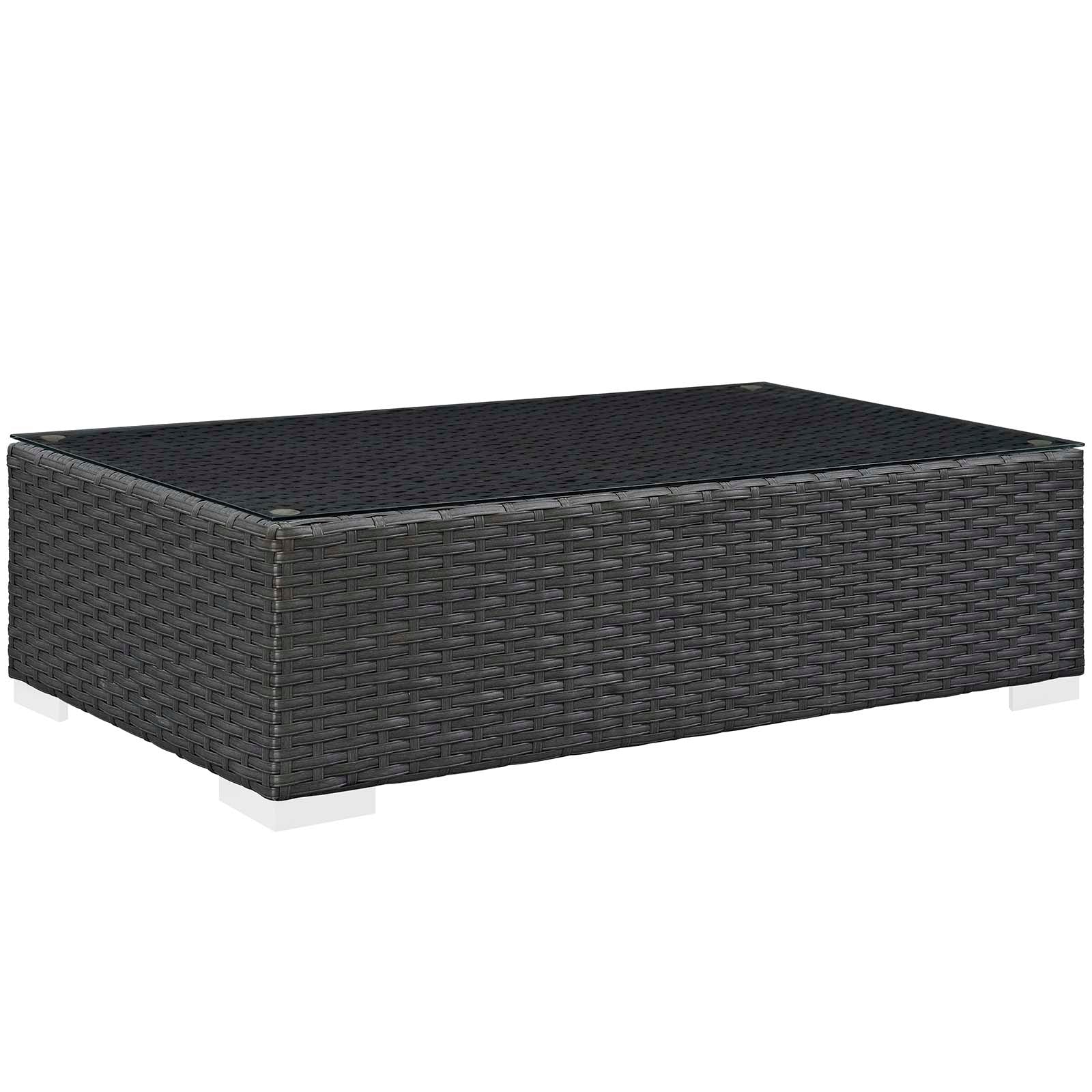 Sojourn 5 Piece Outdoor Patio Sunbrella¨ Sectional Set by Modway