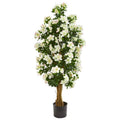 57" Azalea Artificial Tree 9111 By Nearly Natural