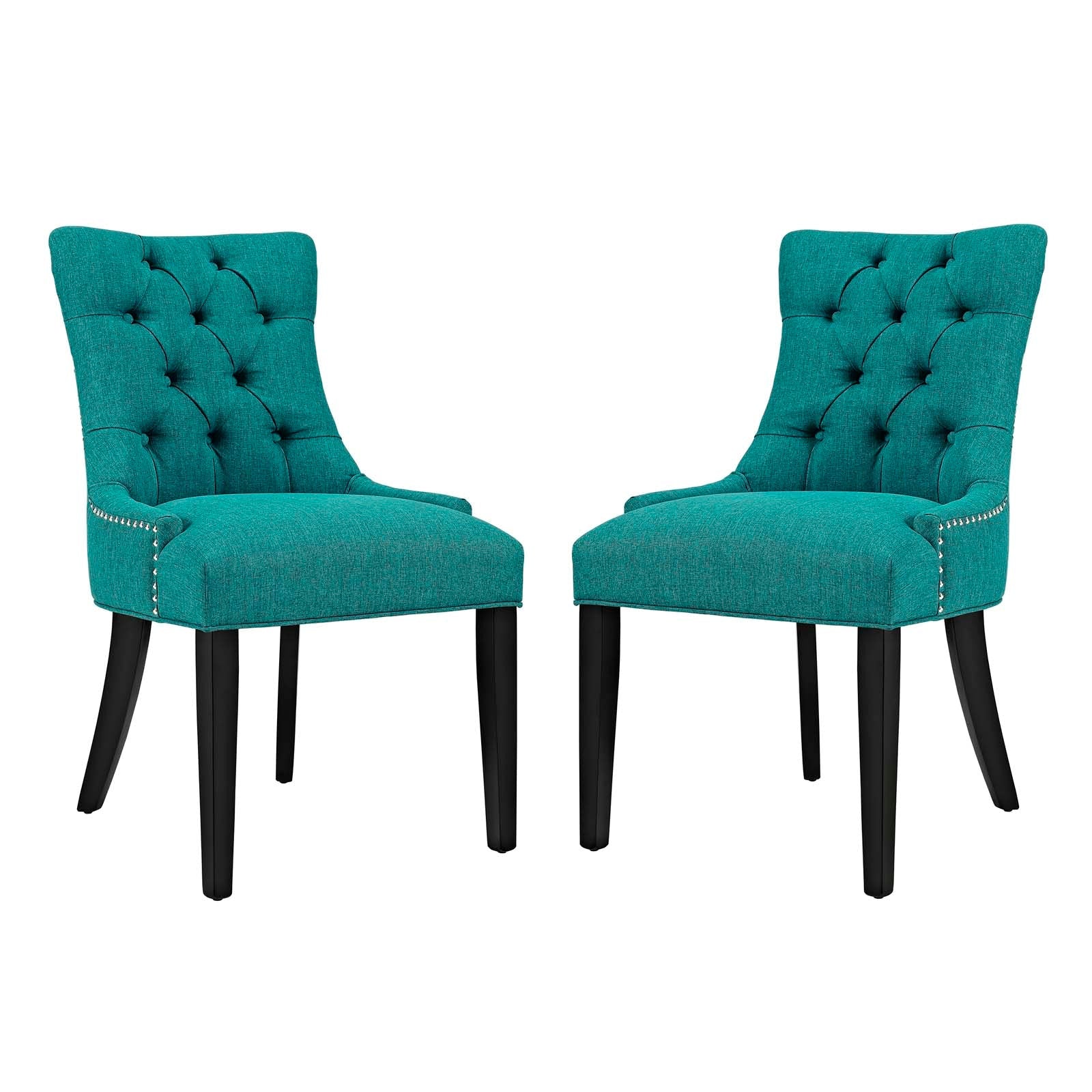 Regent Fabric Dining Side Chair Set of 2 by Modway