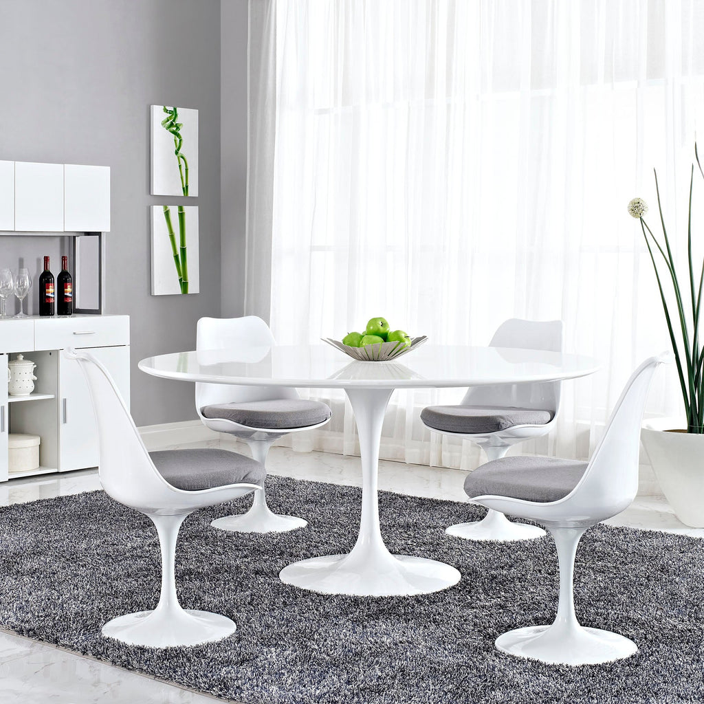 Lippa 60" Round Wood Dining Table by Modway