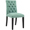 Duchess Button Tufted Fabric Dining Chair by Modway