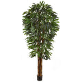 84"  Raphis Silk Palm Tree