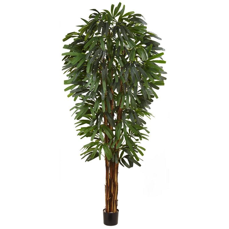 84"  Raphis Silk Palm Tree