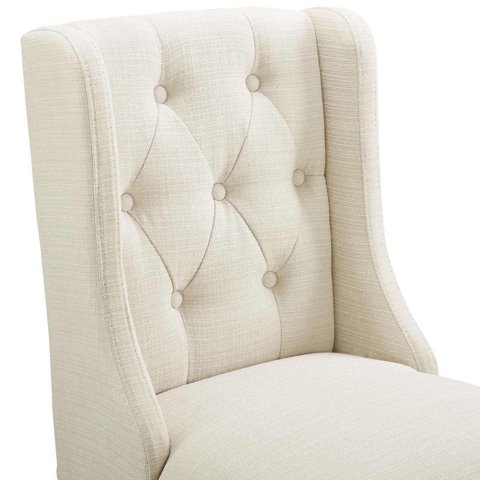 Baronet Tufted Button Upholstered Fabric Counter Stool by Modway