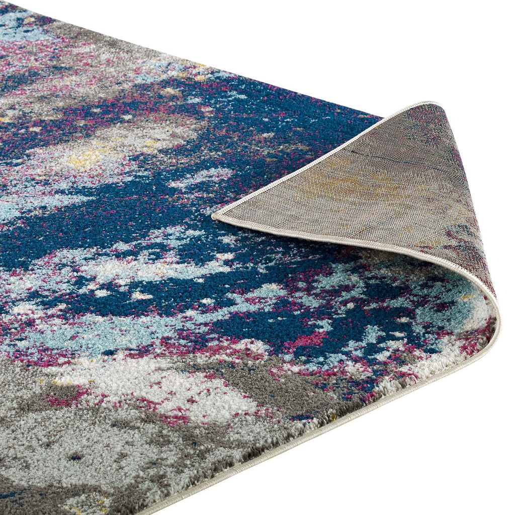 Entourage Adeline Contemporary Modern Abstract 8x10 Area Rug by Modway