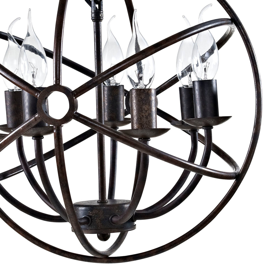 Atom Chandelier by Modway