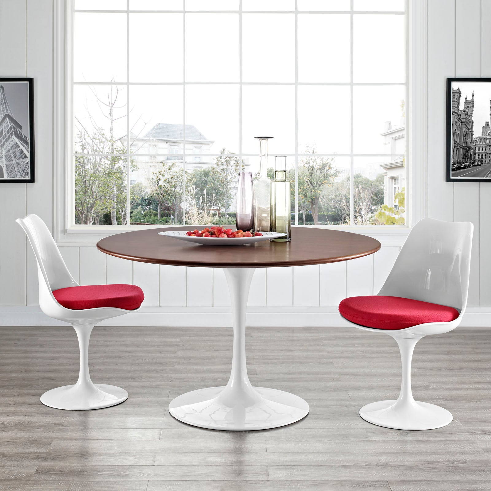 Lippa 48" Round Wood Dining Table by Modway