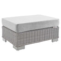 Conway Sunbrella¨ Outdoor Patio Wicker Rattan Ottoman by Modway
