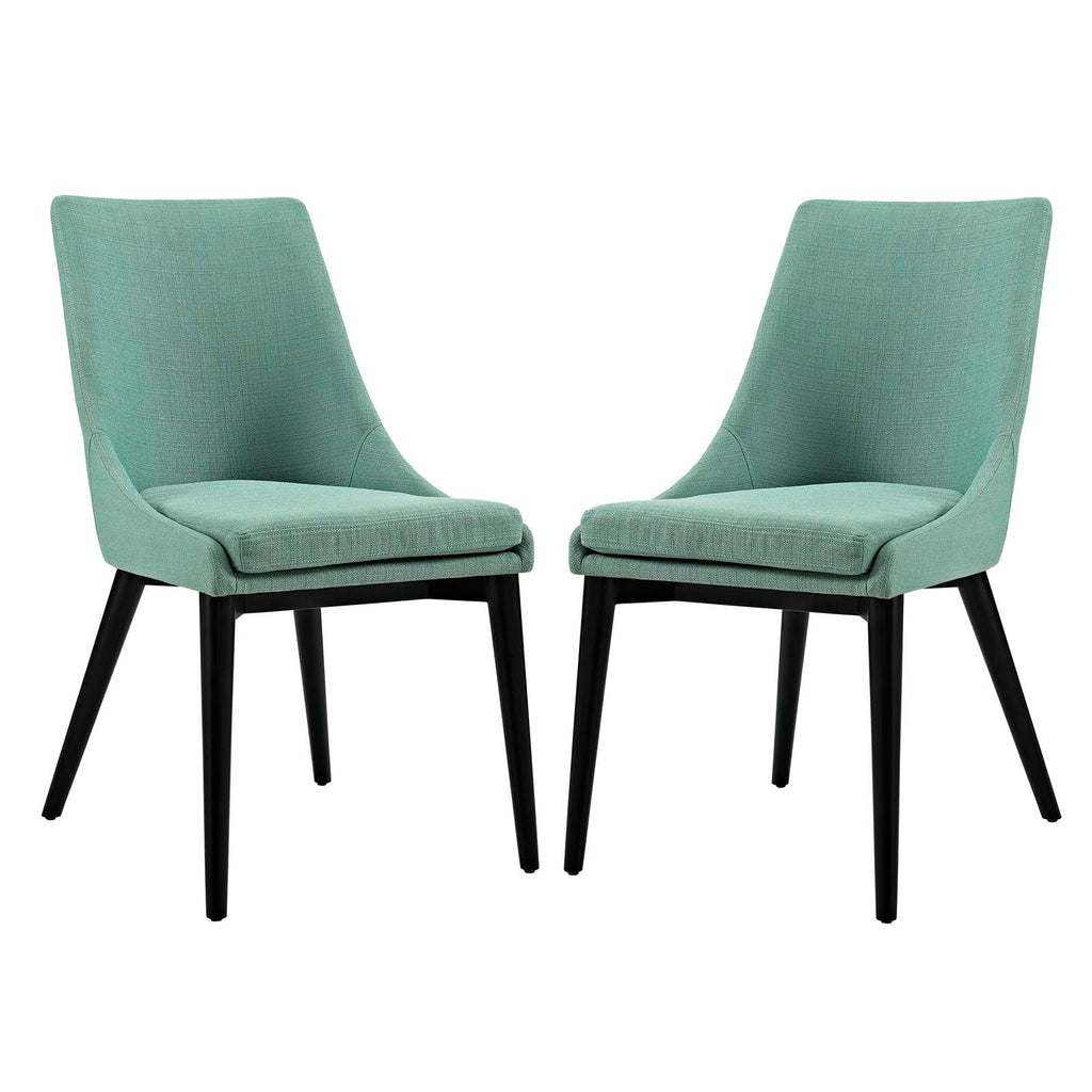 Viscount Fabric Dining Side Chair Set of 2 by Modway