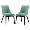 Viscount Fabric Dining Side Chair Set of 2 by Modway
