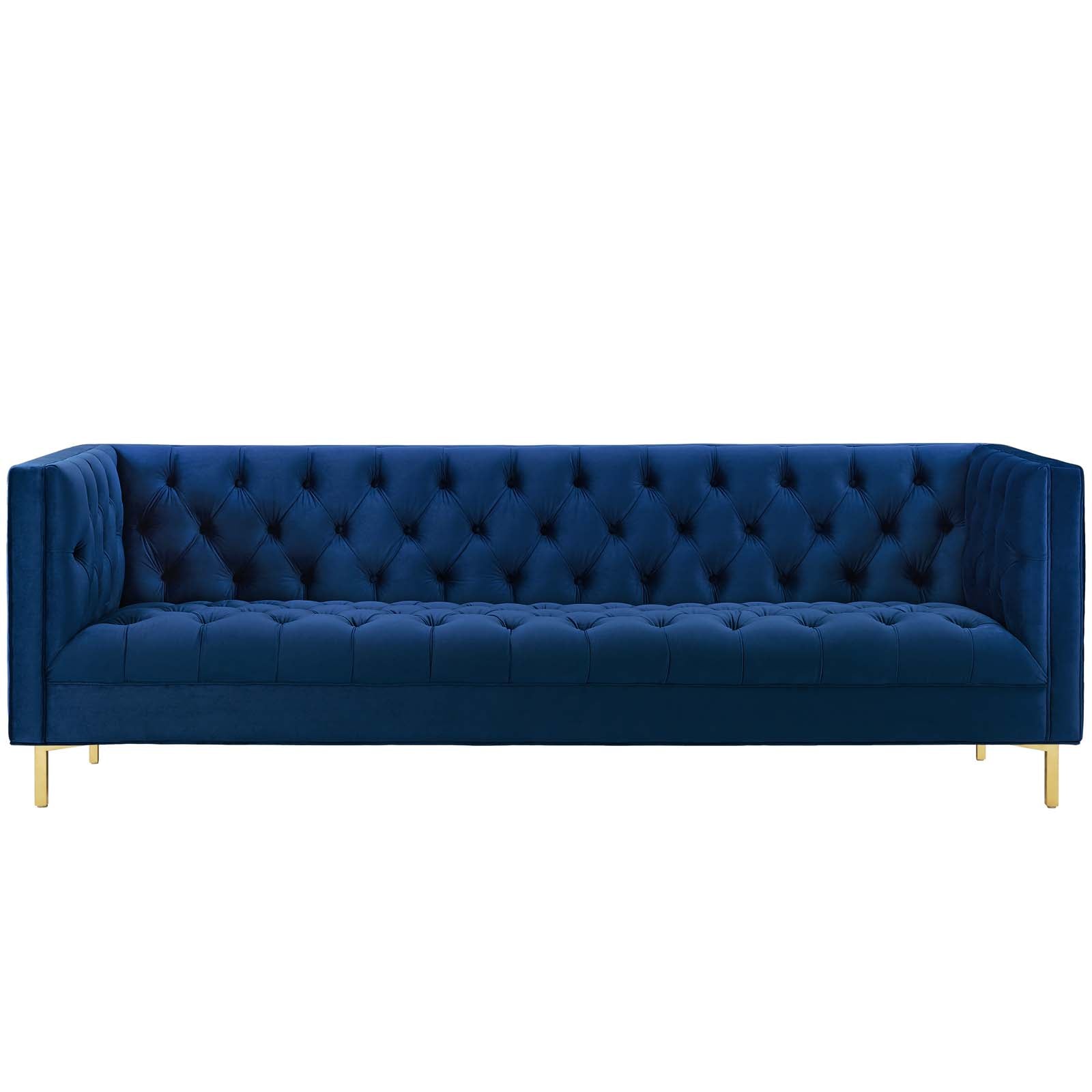 Delight Tufted Button Performance Velvet Sofa by Modway