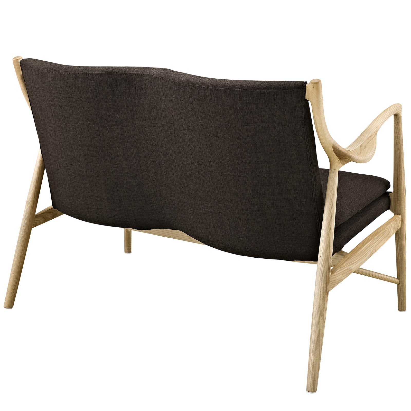 Makeshift Upholstered Fabric Loveseat by Modway