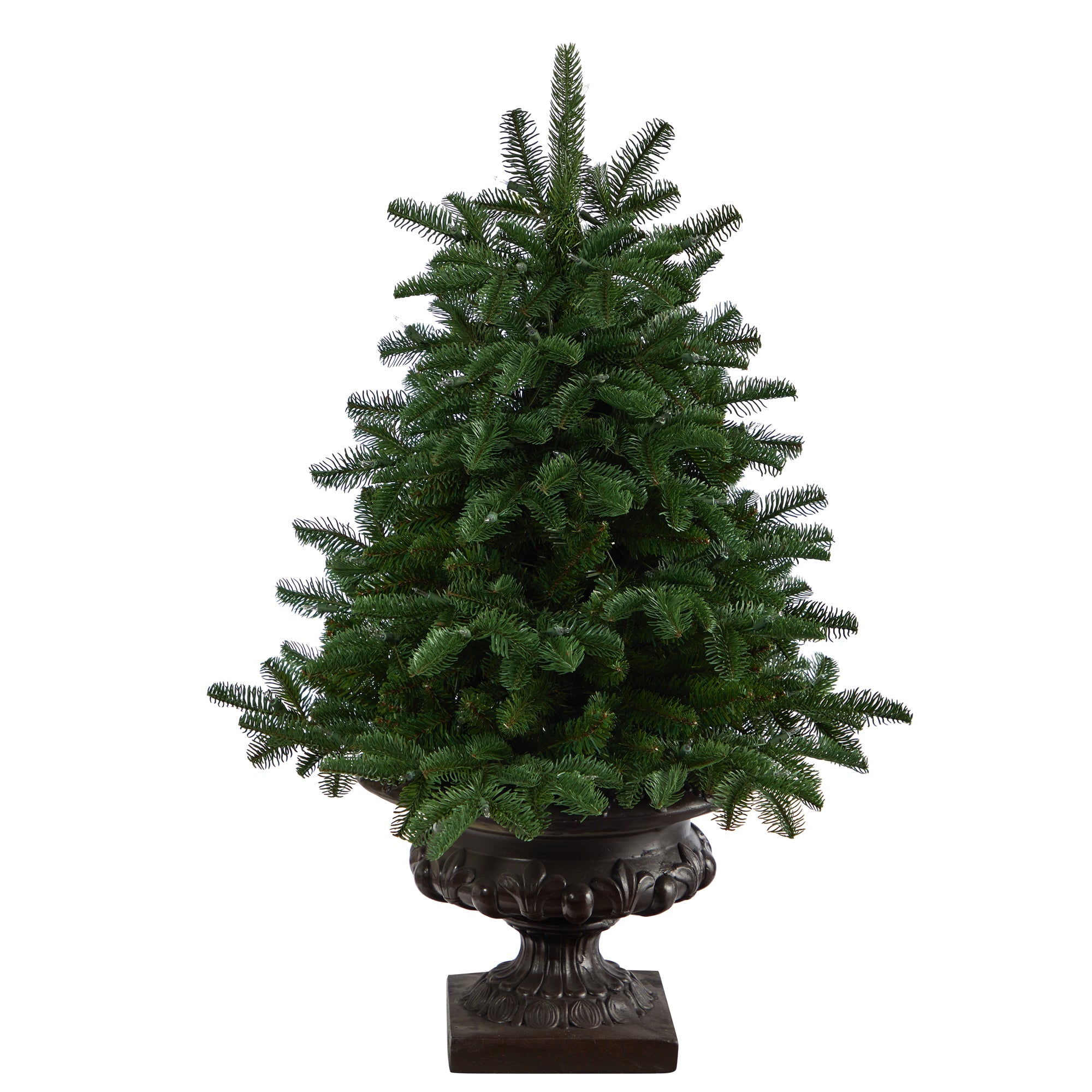 3.5' South Carolina Spruce Artificial Christmas Tree w/ 100 White Warm Light