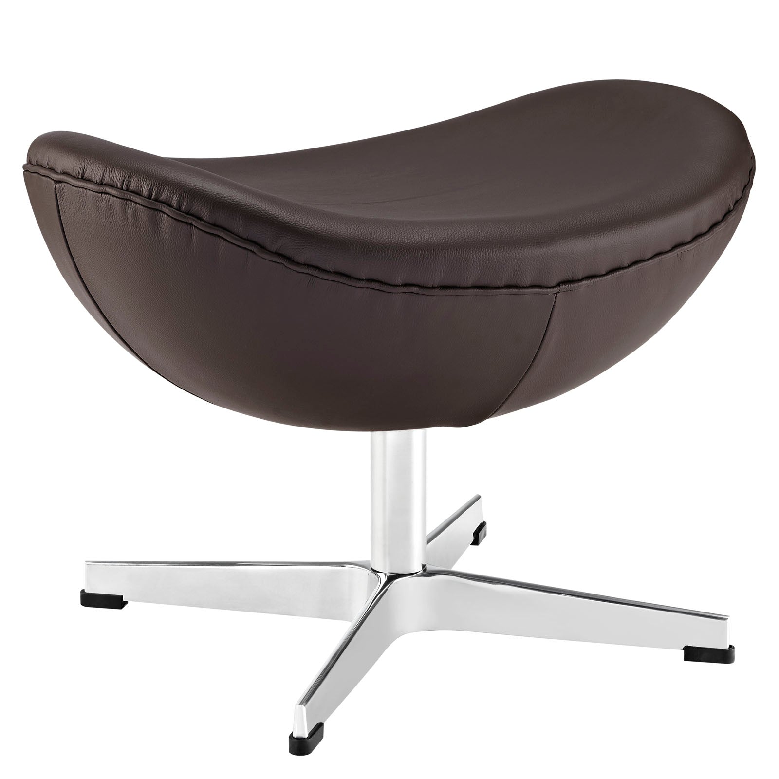 Glove Leather Ottoman by Modway