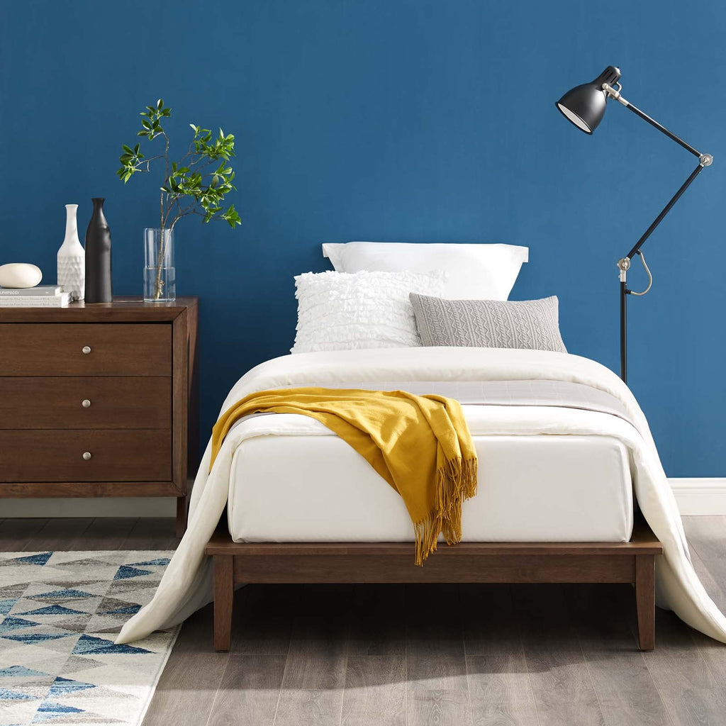 Lodge Wood Twin Platform Bed Frame by Modway