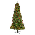 9' Norway Mixed Pine Artificial Christmas Tree w/ 650 Clear LED Lights